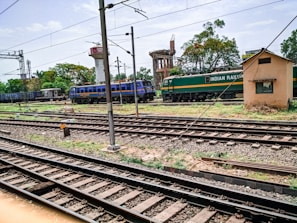 Screenshot of a Railway deployment dashboard showing live automation project status