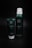 Two green containers are placed against a dark background. The larger one is a metal or plastic canister with a white cap, labeled as 'The Ritual of Jing' foaming shower gel. The smaller container is a tube labeled as soothing body cream.