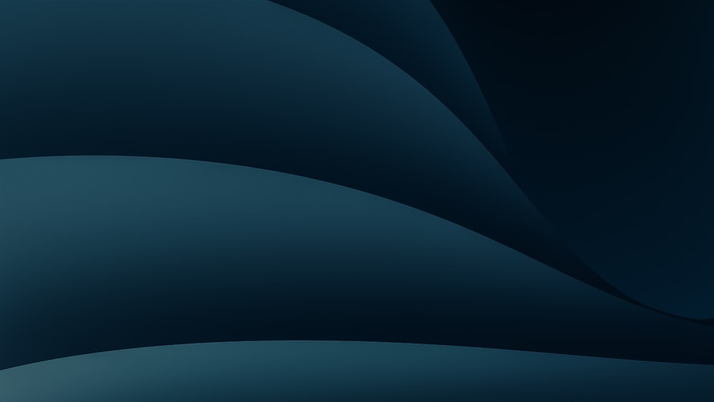 a dark blue background with wavy lines