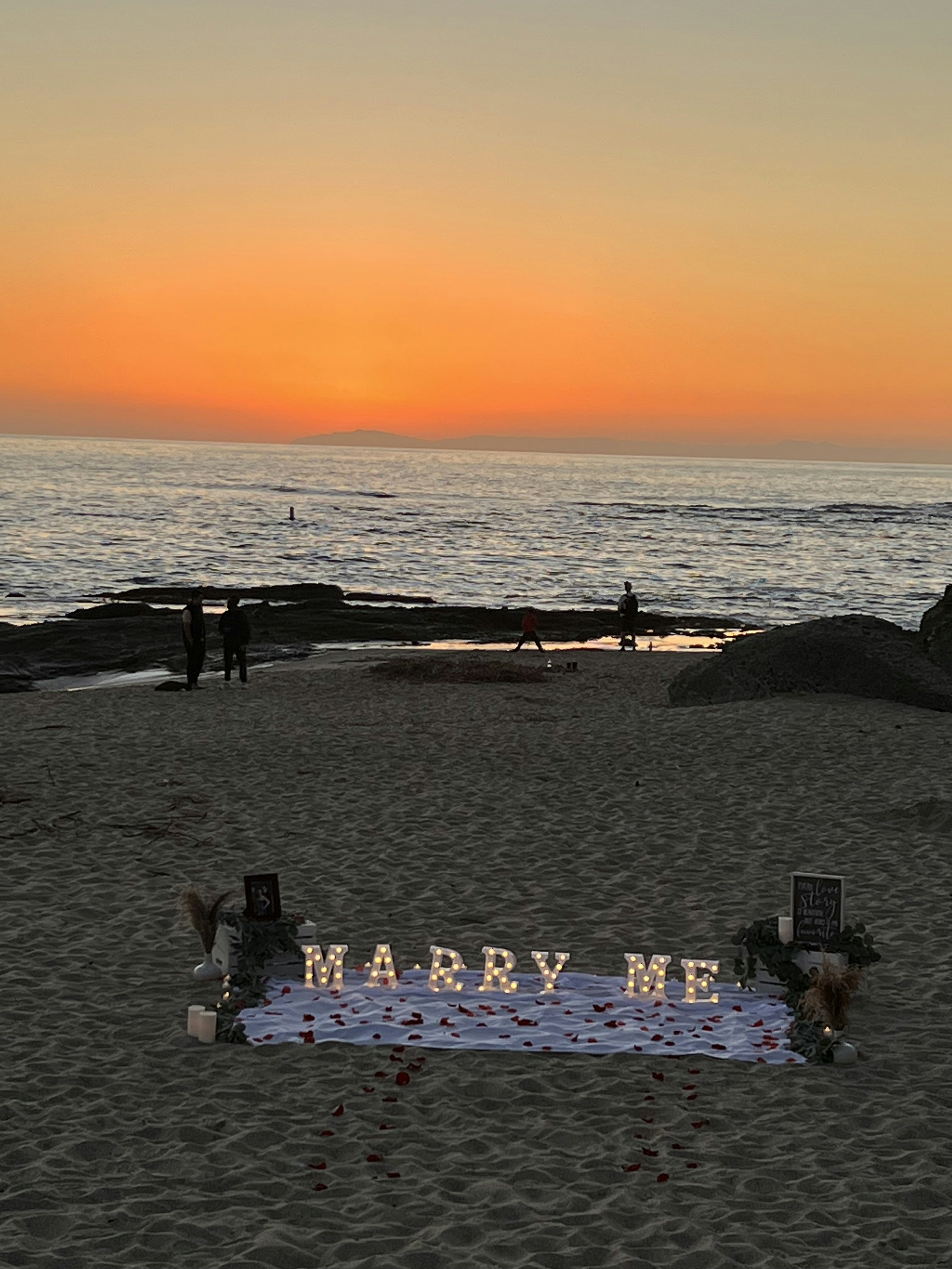 Beach Proposal Setup