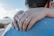 a close up of two people holding each other