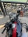 A happy customer with a motorcycle accessory from Strada.