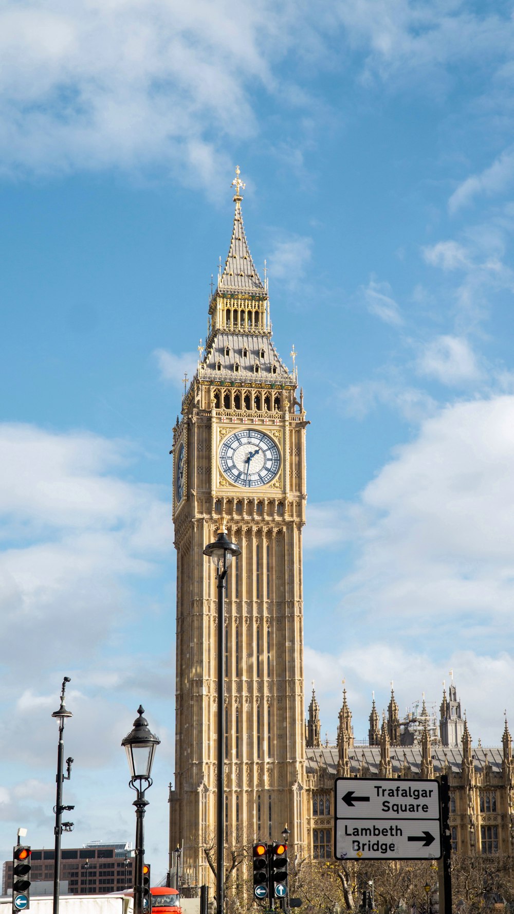 a large clock tower towering over a city