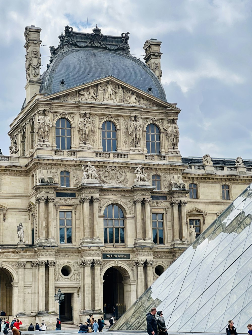 a large building with a dome on top of it