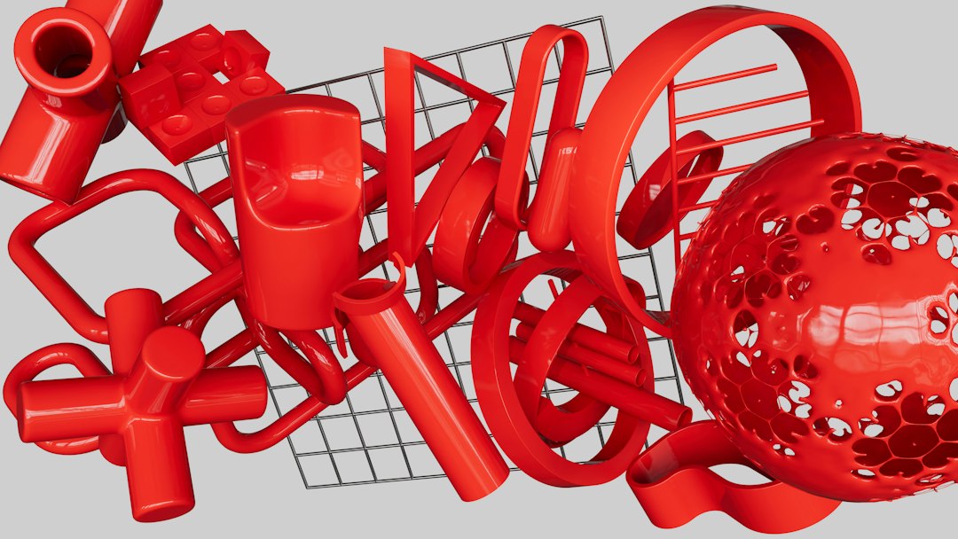 plastic material surface