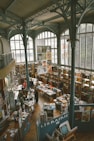 a large room filled with lots of books