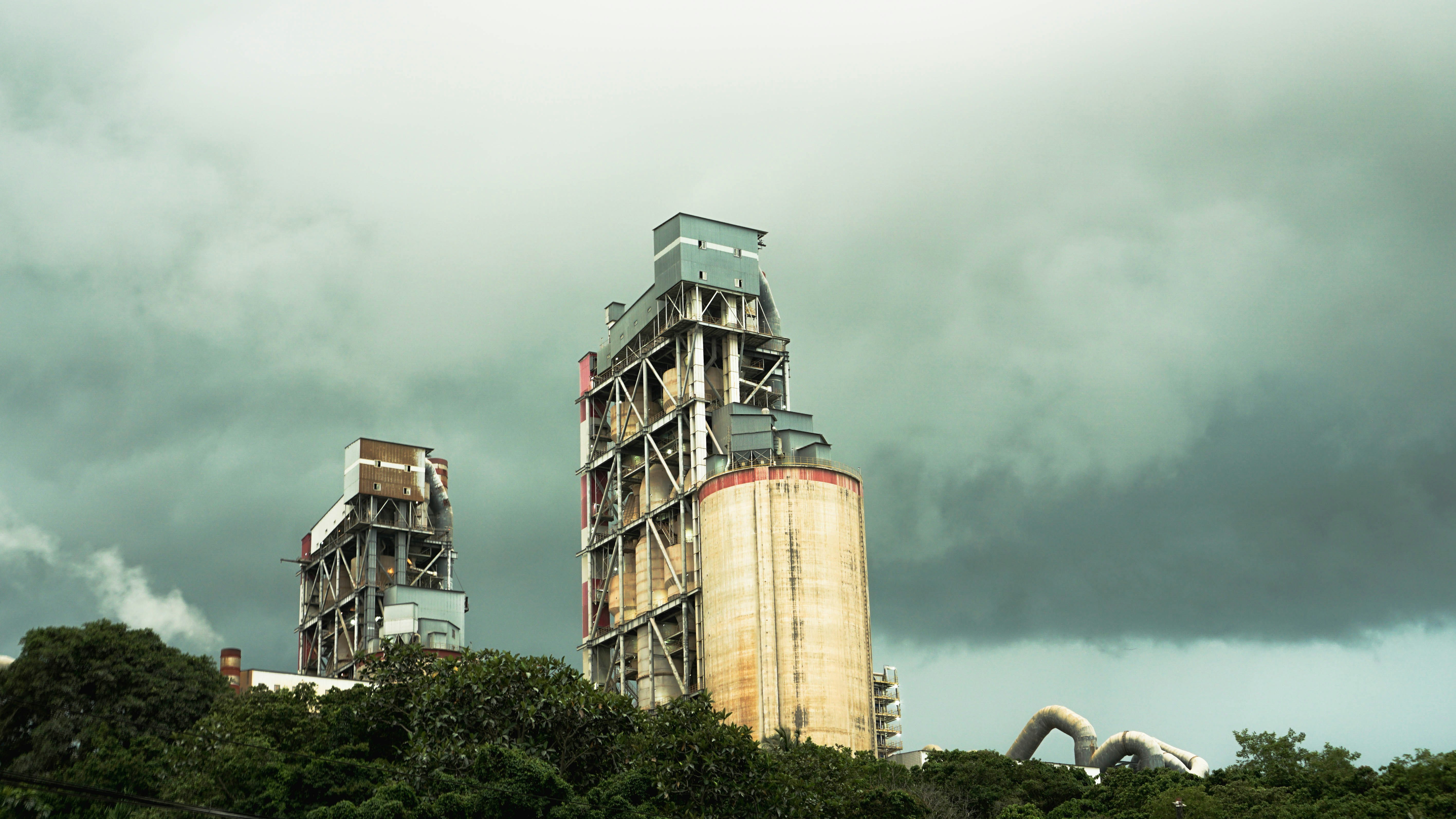 Interior of a clean, modern pharmaceutical manufacturing facility.