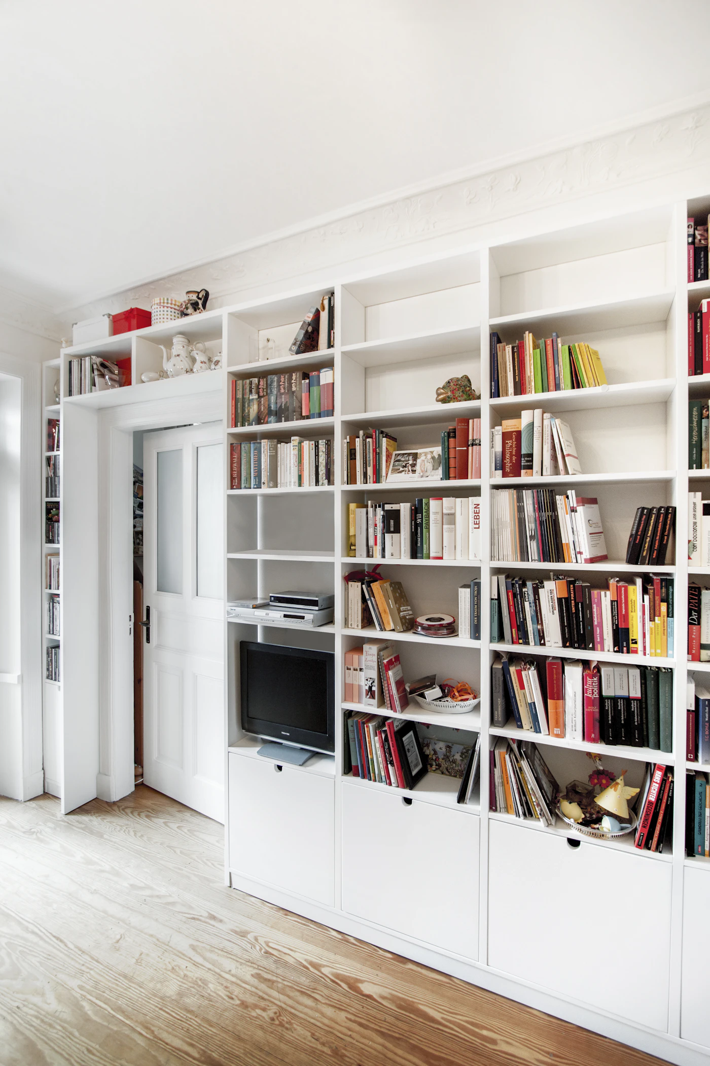 Library wall