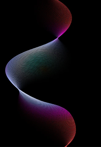 a black background with a wavy pattern