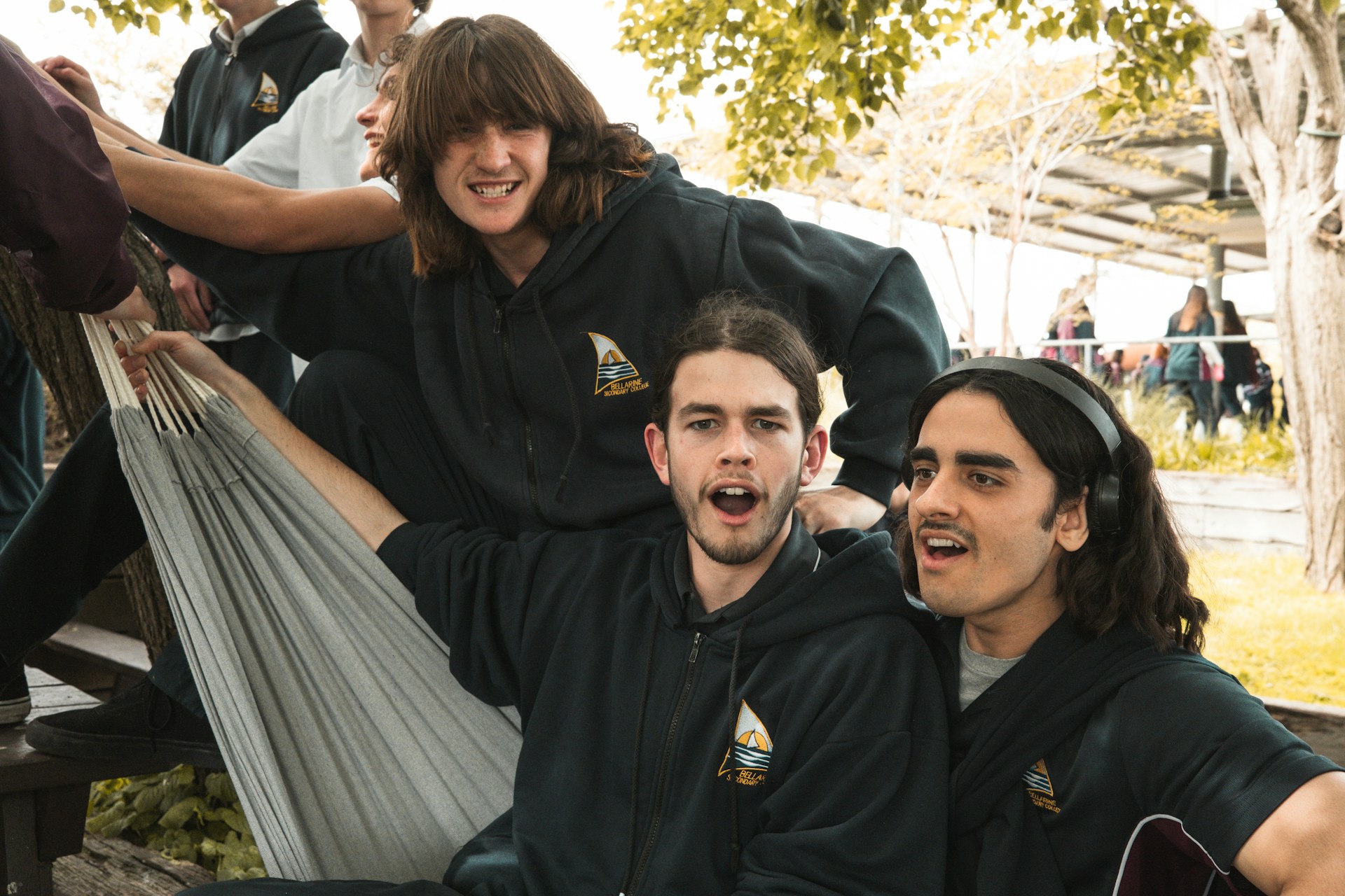 woman wearing yellow long-sleeved dress under white clouds and blue sky during daytime