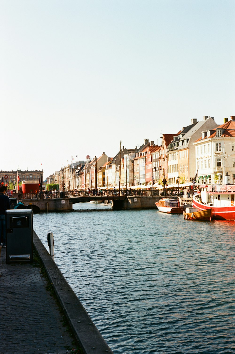 a body of water with a bunch of boats in it