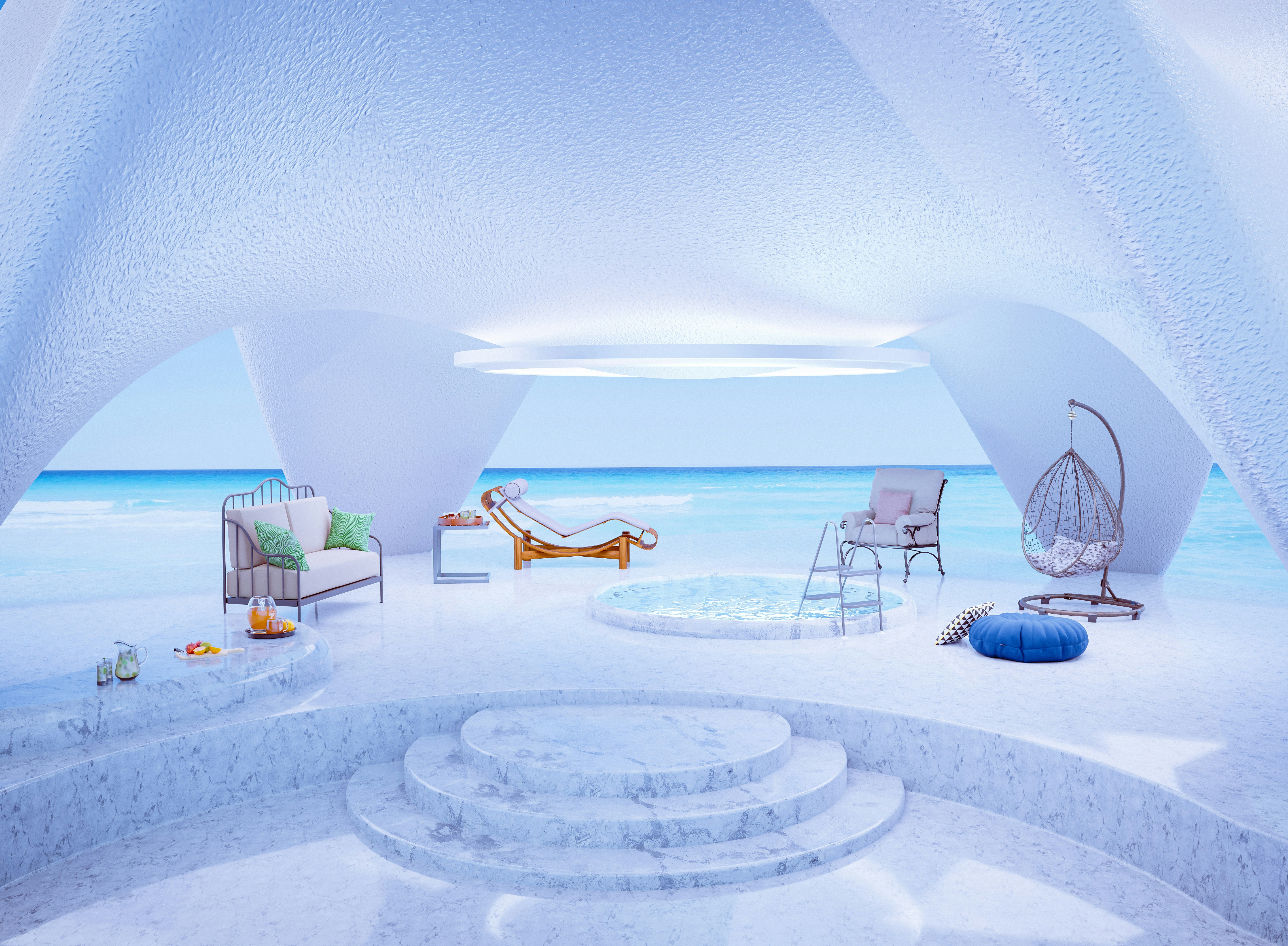 beautiful swimming pool