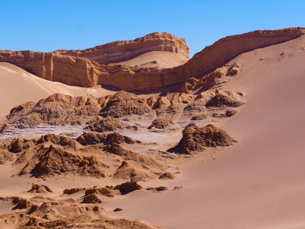 a group of sand dunes in the desert