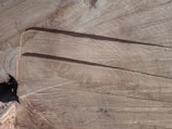 Close-up of the textures and grains in handcrafted wood.