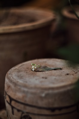 A close-up of a silver-finished aluminium flower pot catching natural light.