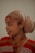 a woman with a turban on her head
