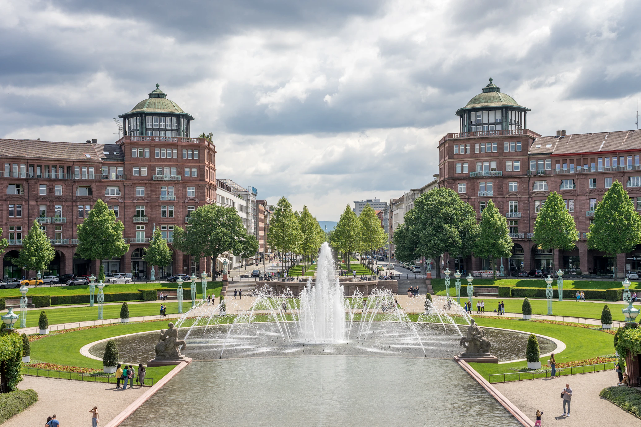 Mannheim Quadrate und Innenstadt