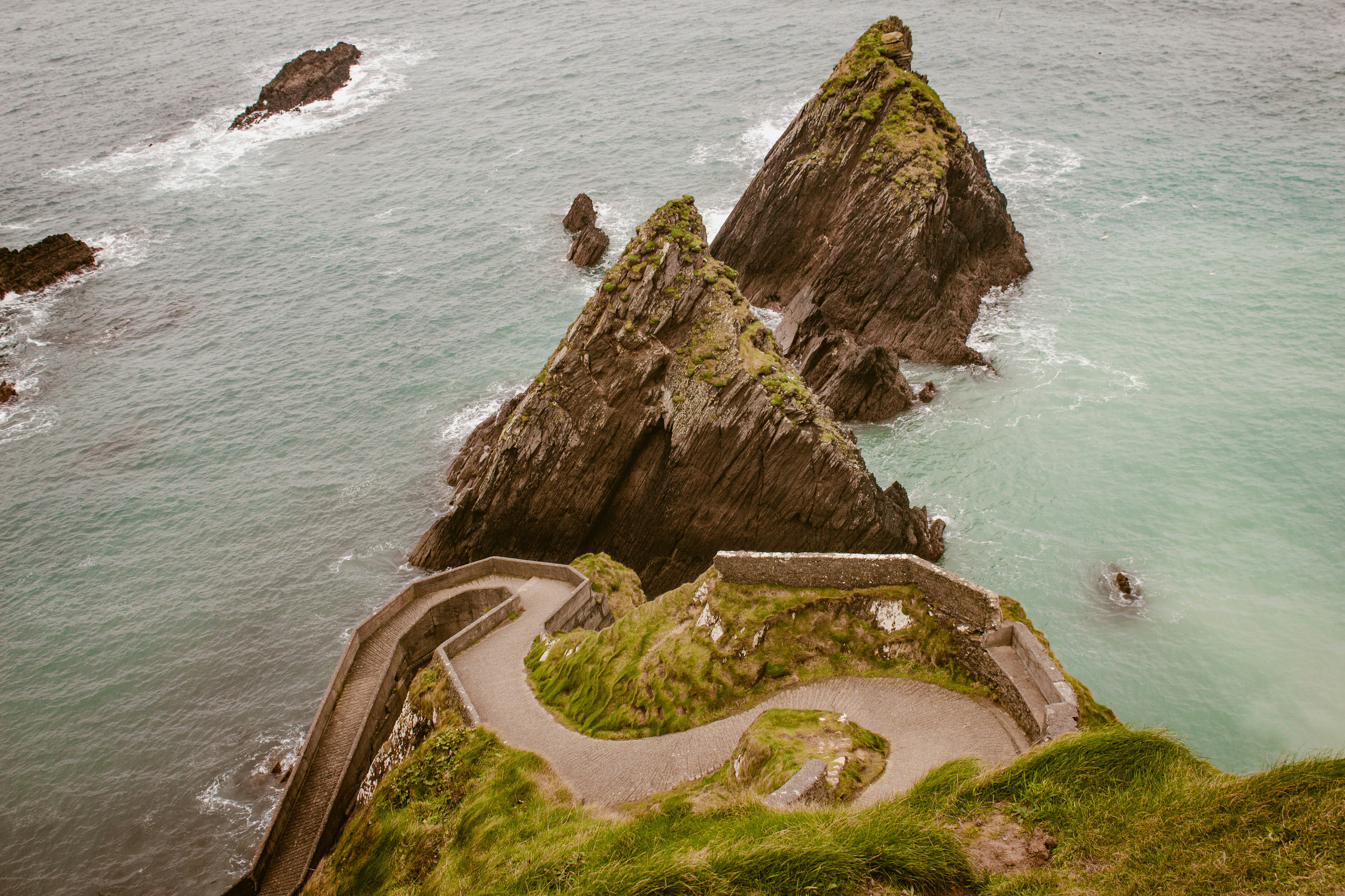 Relaxing morning at the Dunquin Pier