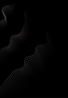 A sleek black background with white geometric accents creating a sense of motion.