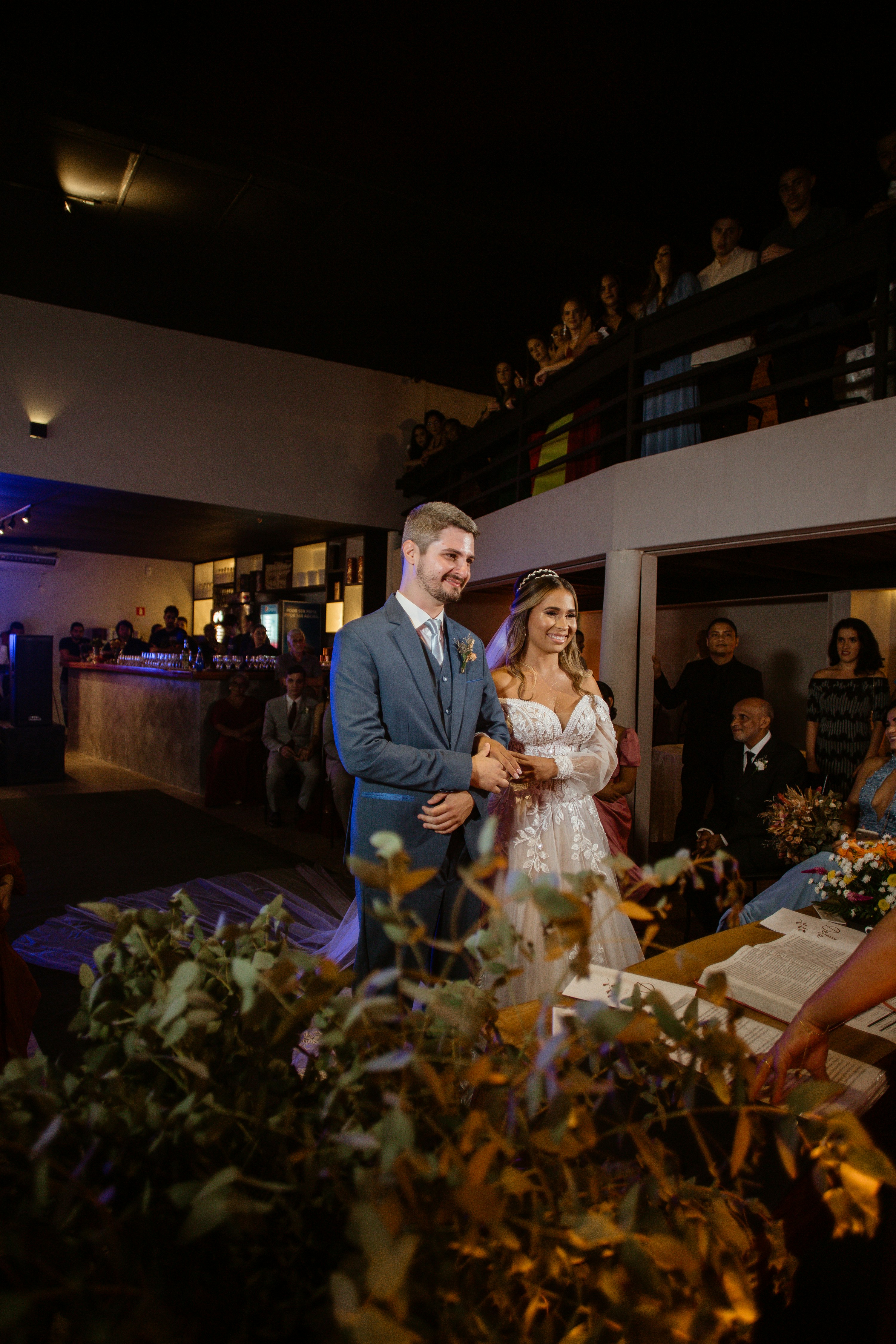 a man and a woman standing next to each other