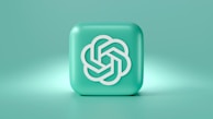 a square object with a knot on it