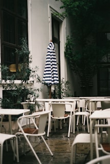 A beautifully cleaned outdoor patio area ready for relaxation.