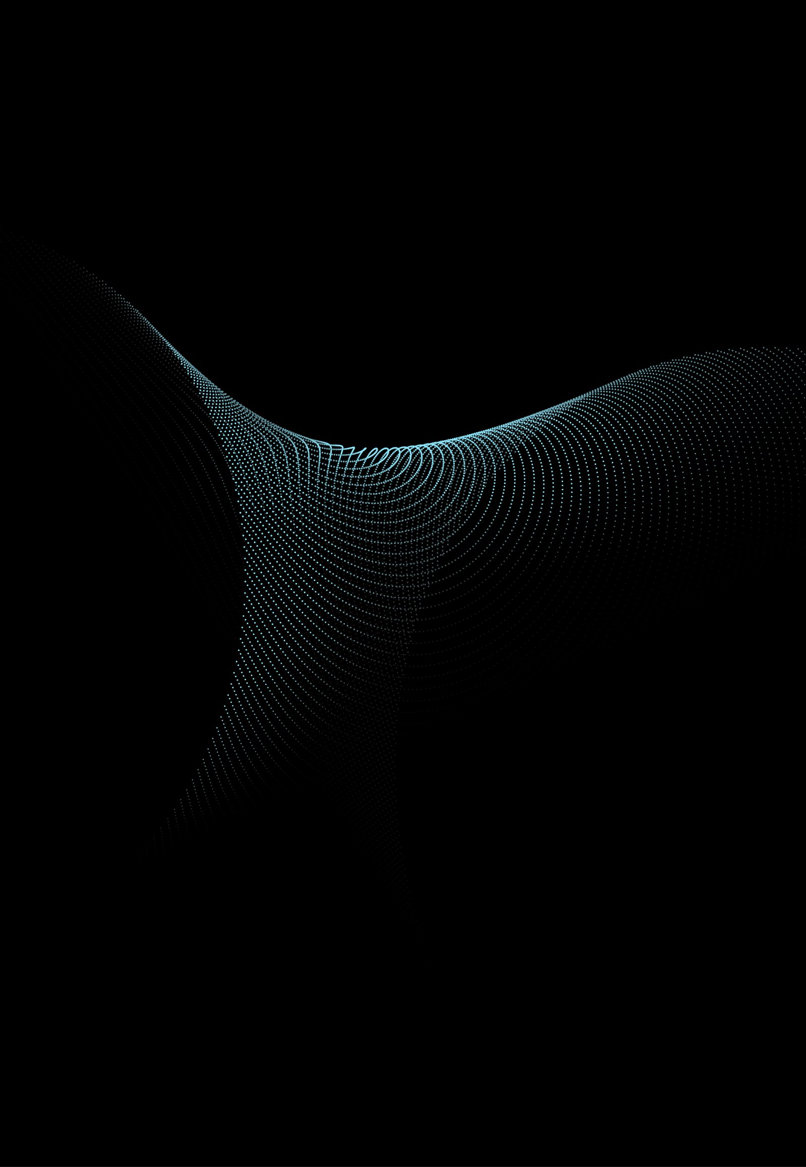 A black background with a wavy pattern