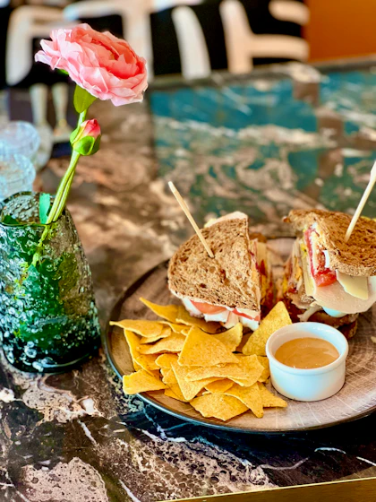 Sample gourmet sandwiches