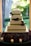A beautifully decorated wedding cake from Jalil's Kitchen.