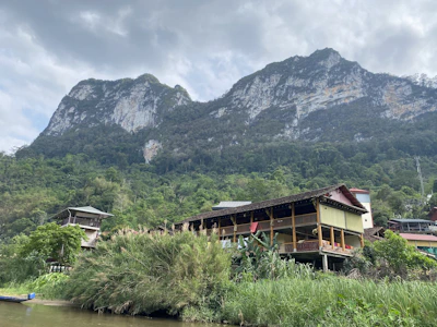 Spacious land ready for building with mountain backdrop in Trat