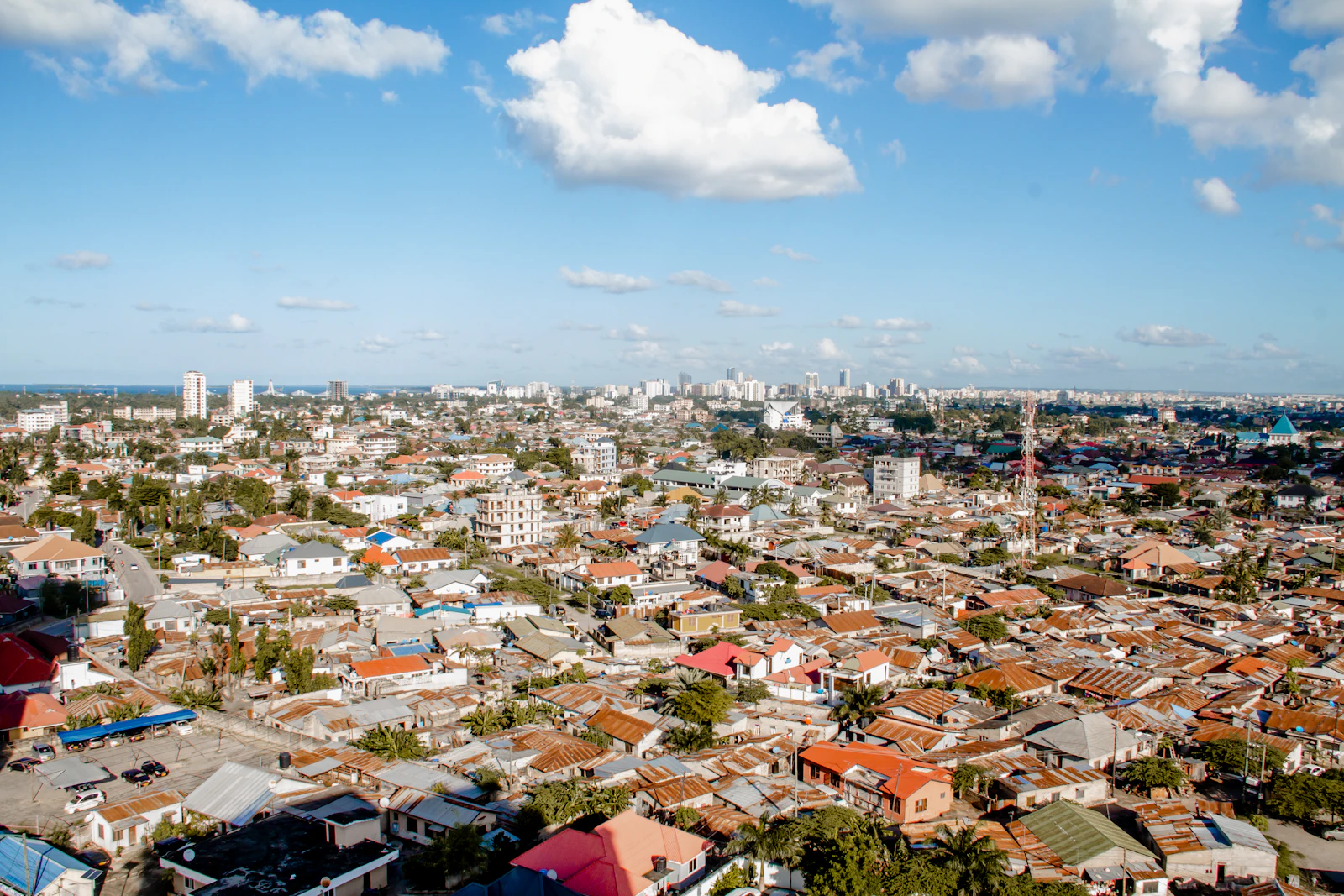 Masaki skyline, Dar es Salaam