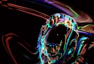 An abstract representation of artificial intelligence in deep blue tones.