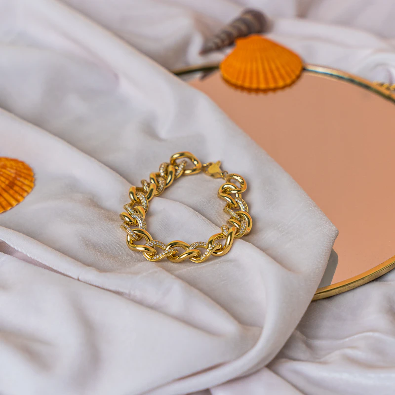 Cuban Link Bracelet — 14mm