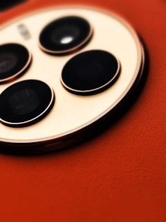 Photo of the Redmi Note 13 camera module emphasizing its multiple lenses.