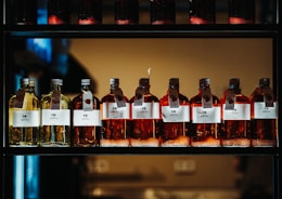 Rows of neatly labeled hormone vials on a clean laboratory shelf