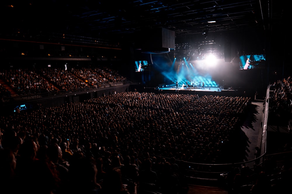 a large crowd of people at a concert