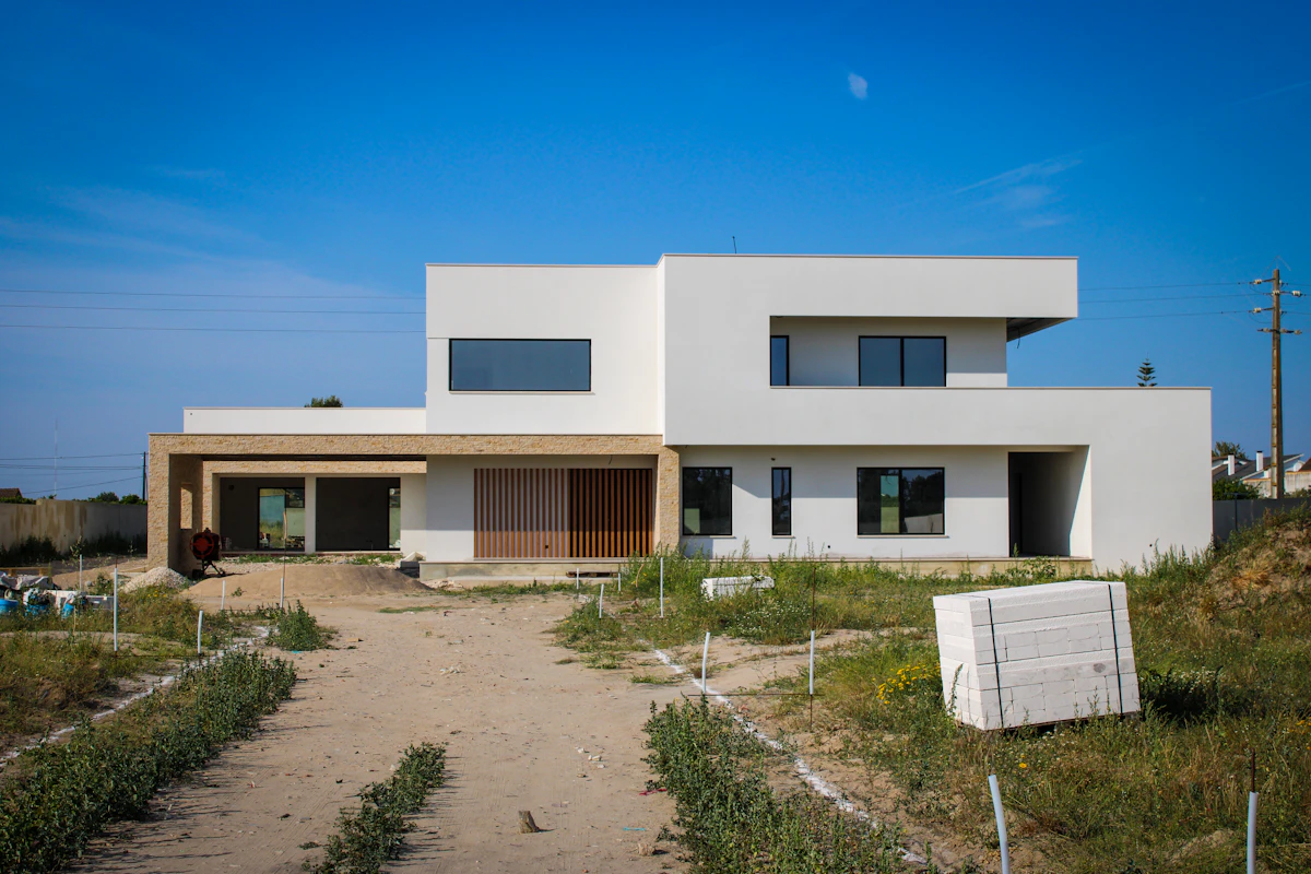 High-tech dashboard for construction data