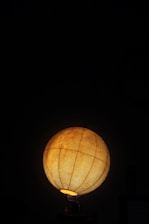 a light that is on top of a table