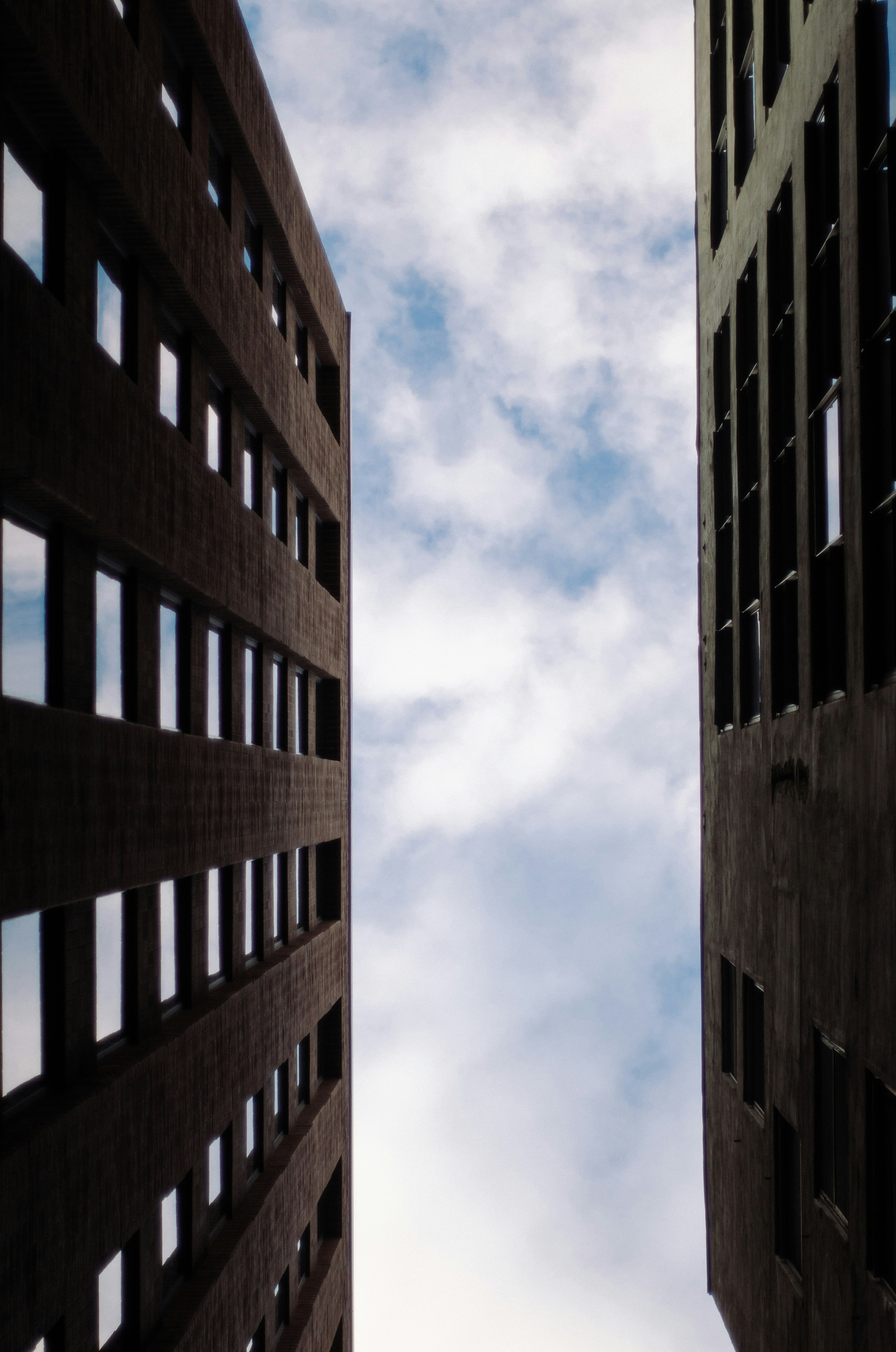 a couple of buildings that are next to each other