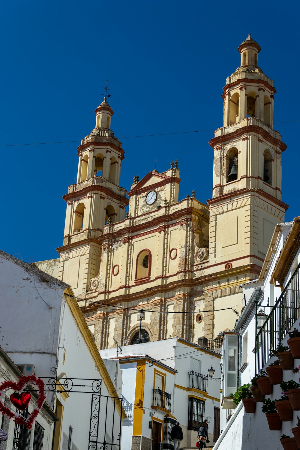 a building with a clock on the top of it