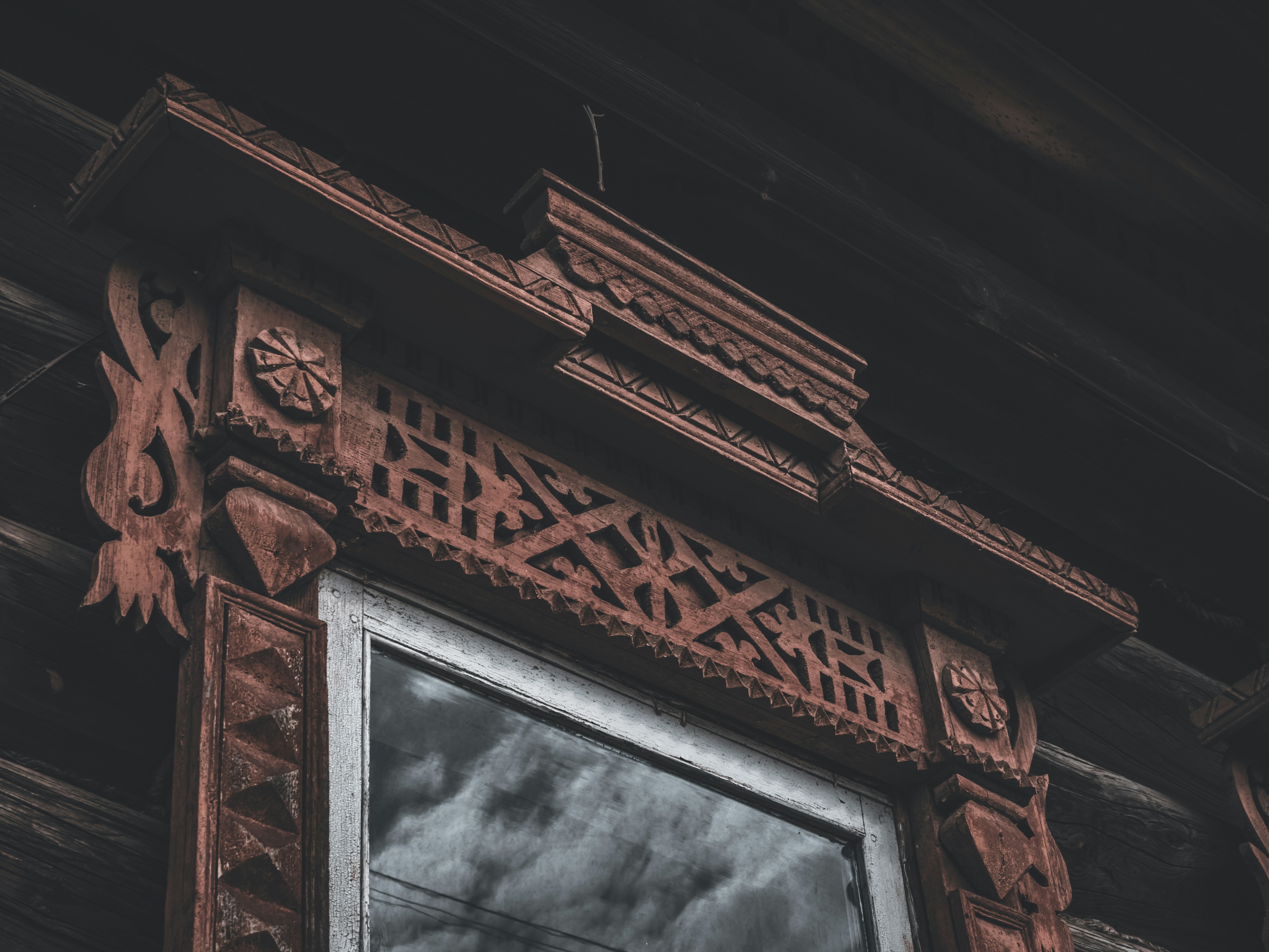 Different types of window frame materials displayed in a variety of colors and styles.