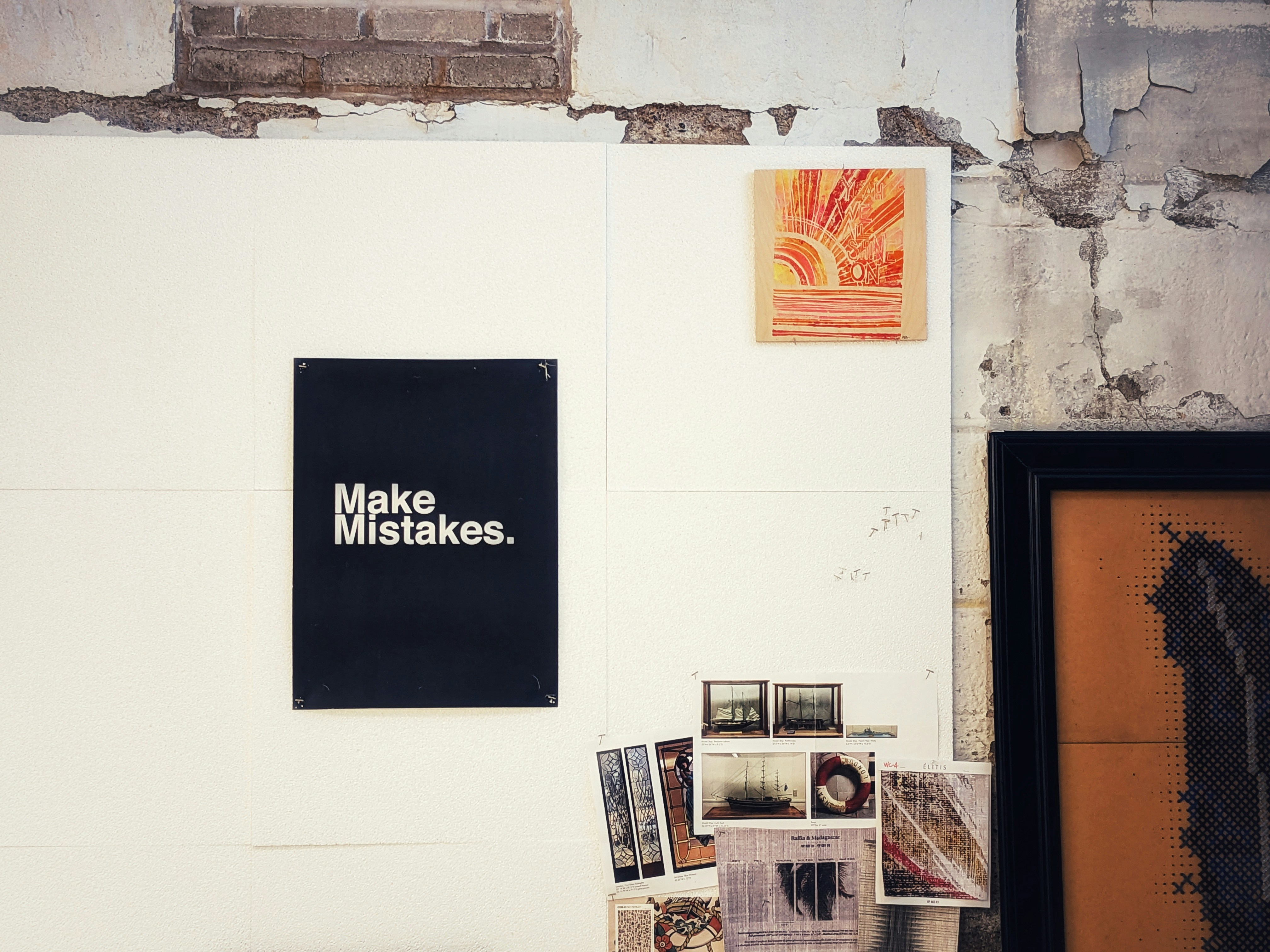 Minimalist fashion studio