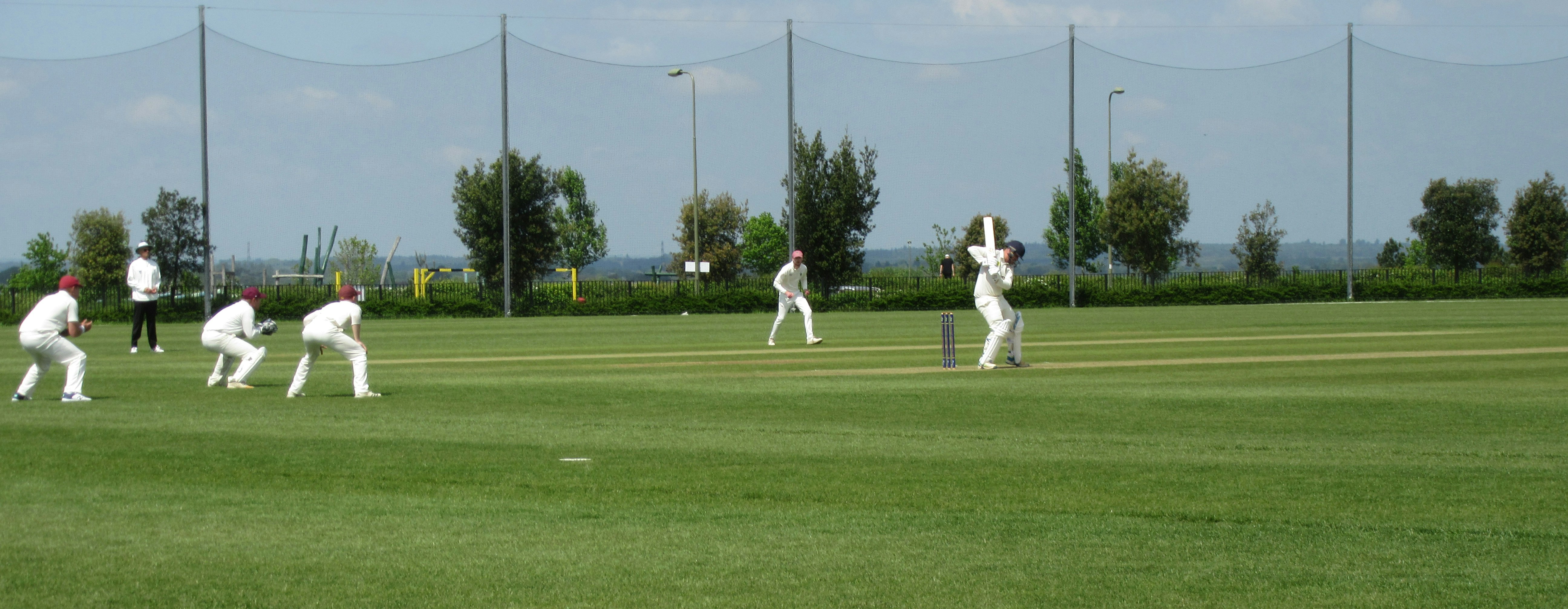 Player celebrating a win