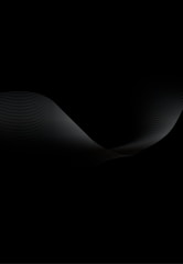 Soft gradient lighting highlighting thin blockchain-like lines on a deep black canvas.