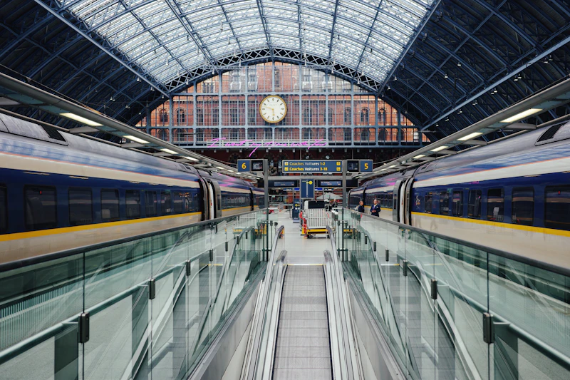 Nouveau train de nuit en gare