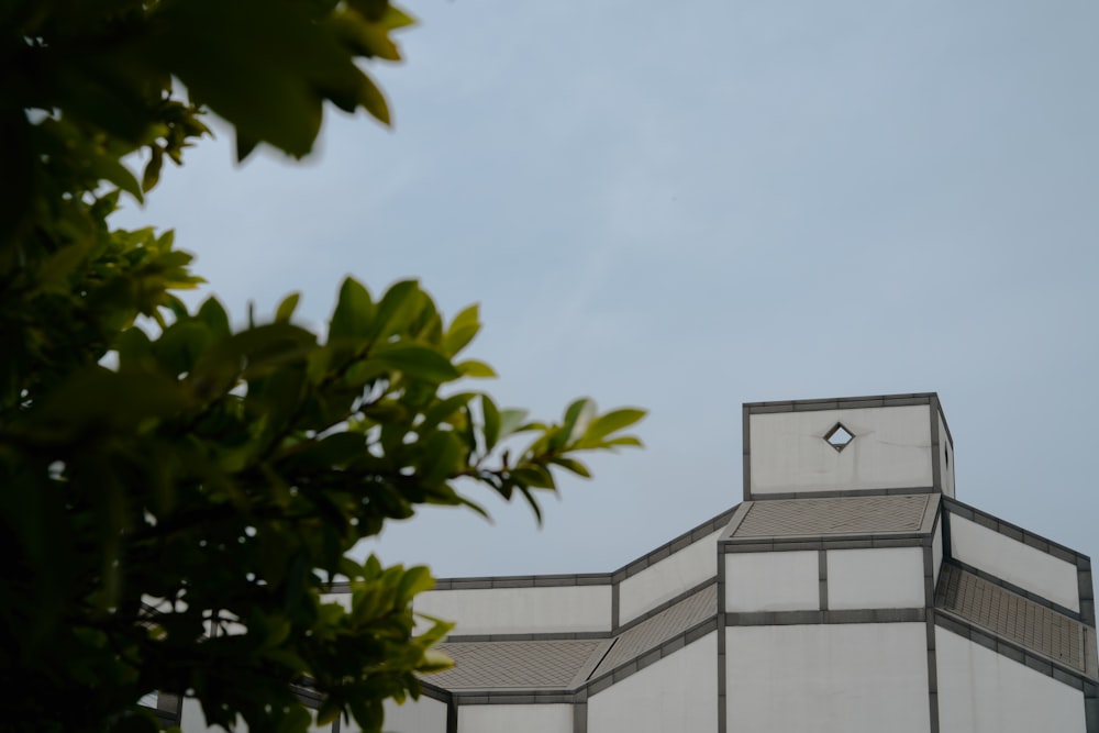 a building with a clock on the top of it