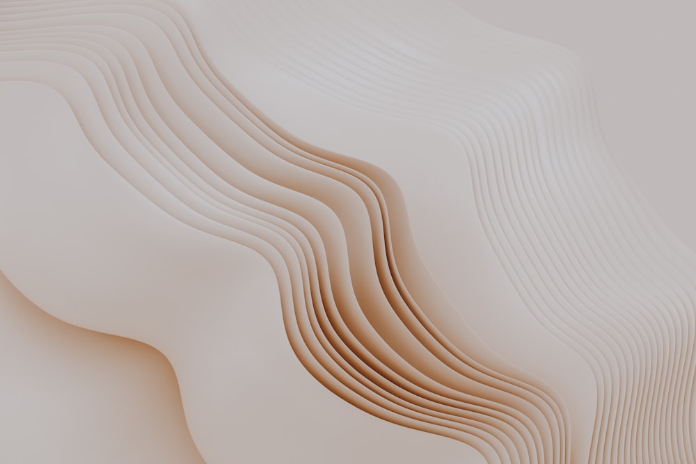 an abstract beige background with wavy lines