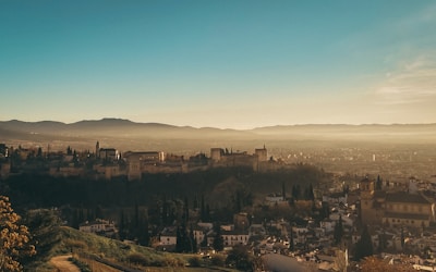 The majestic Buda Castle perched on a hill with panoramic views over Budapest.