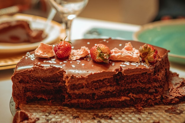 Special Layered Cake with Cacao