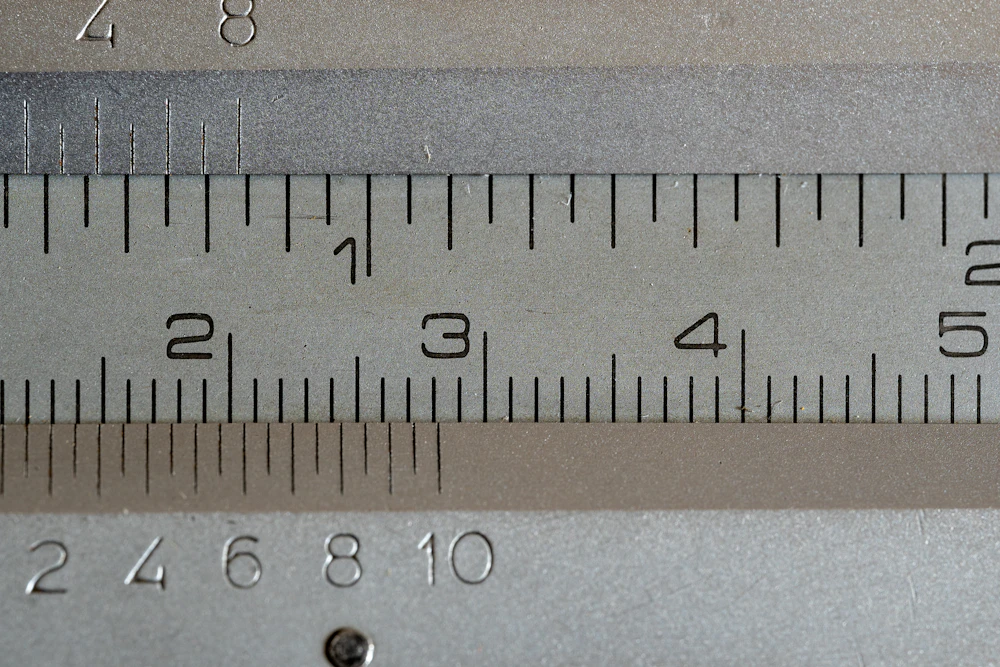 Representative precision measurement with a caliper